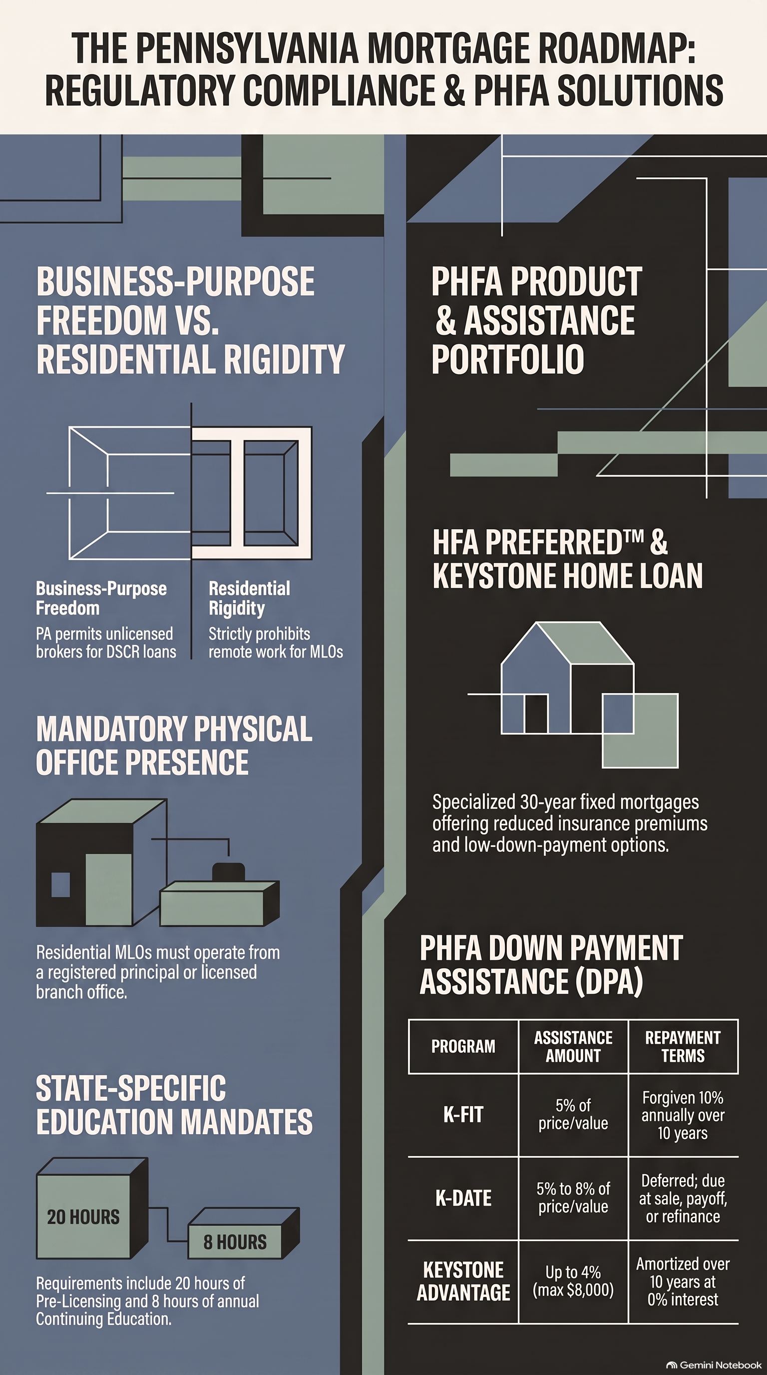 Pennsylvania mortgage origination roadmap